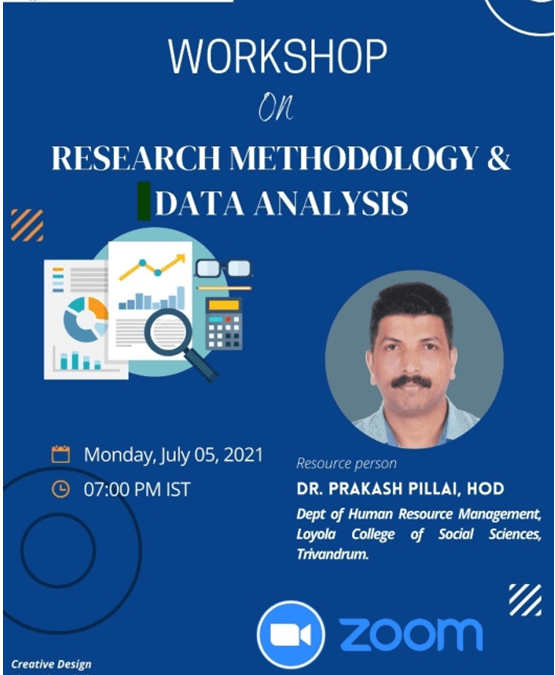 WORKSHOP ON RESEARCH METHDOLOGY & DATA ANALYSIS
