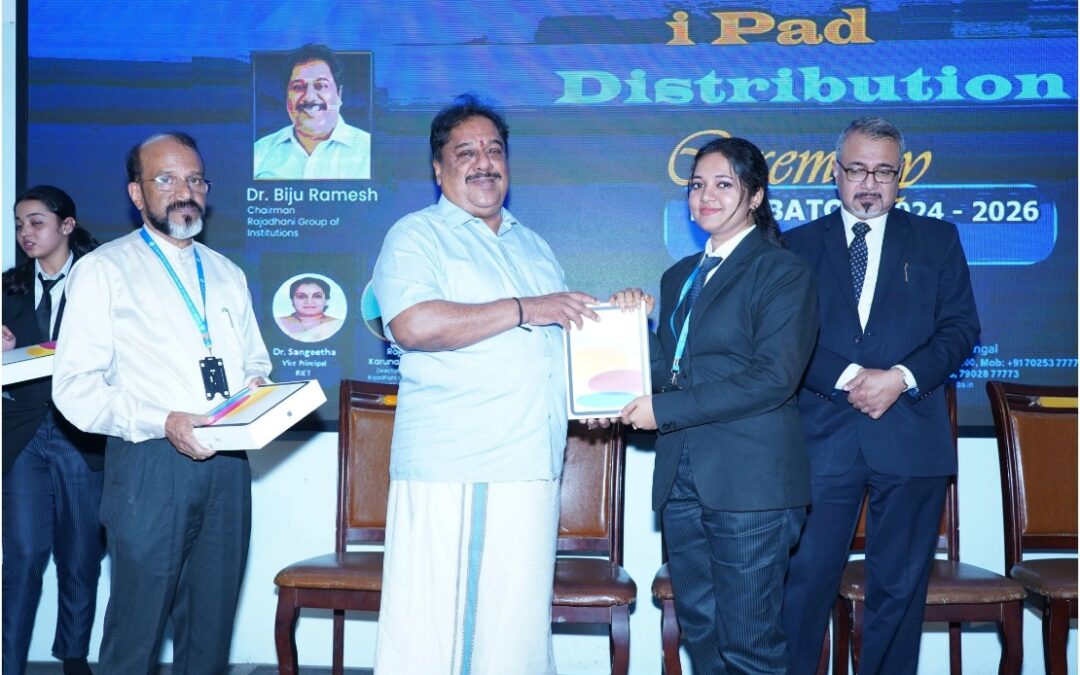 iPad Distribution Ceremony at Rajadhani Business School