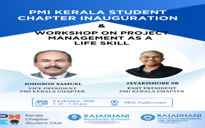 Inauguration of PMI Kerala Student Chapter & Workshop on Project Management as a Life Skill